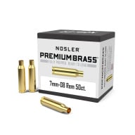 Nosler Brass 7mm-08 Remington Unprimed Box of 50