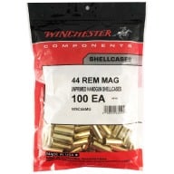 Winchester Brass 44 Mag Unprimed Bag of 100