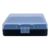BERRY 380/9MM HINGED-TOP BOX 100-RND CLEAR/BLK 50c