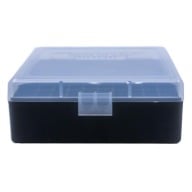 BERRY 38/357 HINGED-TOP BOX 100-RND CLEAR/BLK 50c