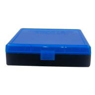 BERRY 10MM/45 HINGED-TOP BOX 100-RND BLUE/BLK 50/c