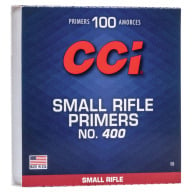 CCI PRIMER 400 SMALL RIFLE 1000/BOX