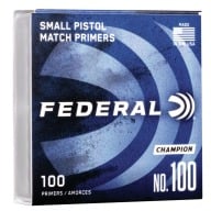 FEDERAL PRIMER SMALL PISTOL 1000/BOX