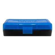 BERRY 380/9MM HINGED-TOP BOX 50-RND BLUE/BLK 50/cs