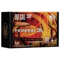 Federal 30cal (.308) Fusion 150gr BT Bullet Box of 50