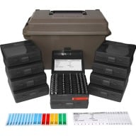 MTM AMMO CAN FOR 9MM w/10 P100-9S DRK EARTH 6c