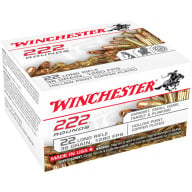 WINCHESTER AMMO 22LR 36gr COPPER PLATED HP 222/bx 10/cs