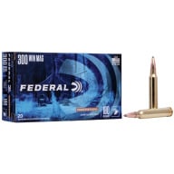 FEDERAL AMMO 300 WINCHESTER 180gr SP (P/S) 20/bx 10/cs