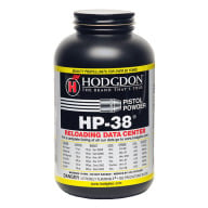 Hodgdon HP38 Smokeless Powder 1 Pound