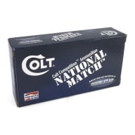 COLT AMMO 308 WINCHESTER 155gr MATCH COMPETITION 20b 10c