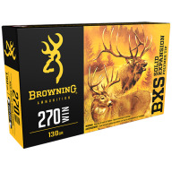 BROWNING AMMO 270 WINCHESTER 130gr BXS 20/bx 10/cs