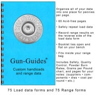 GUN GUIDES CUSTOM HAND- LOADS & RANGE DATA LOG BK