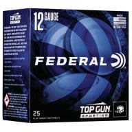 FEDERAL TOP GUN 12ga 2-3/4" 1oz 1300 FPS 7.5 250/cs