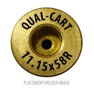 Quality Cartridge Brass 43 Spanish (11.15x58R) Unprimed Bag of 20