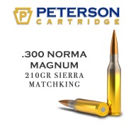 PETERSON AMMO 300 NORMA MAG 210g SRA MKHPBT 20/BX