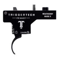 TriggerTech Weatherby Mark V Primary PVD Black Curved 1.5-4.0lb Trigger