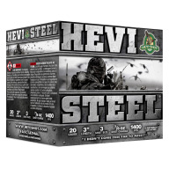 HEVI-SHOT HEVI STEEL 20ga 3in 7/8oz 3 25/bx 10/cs